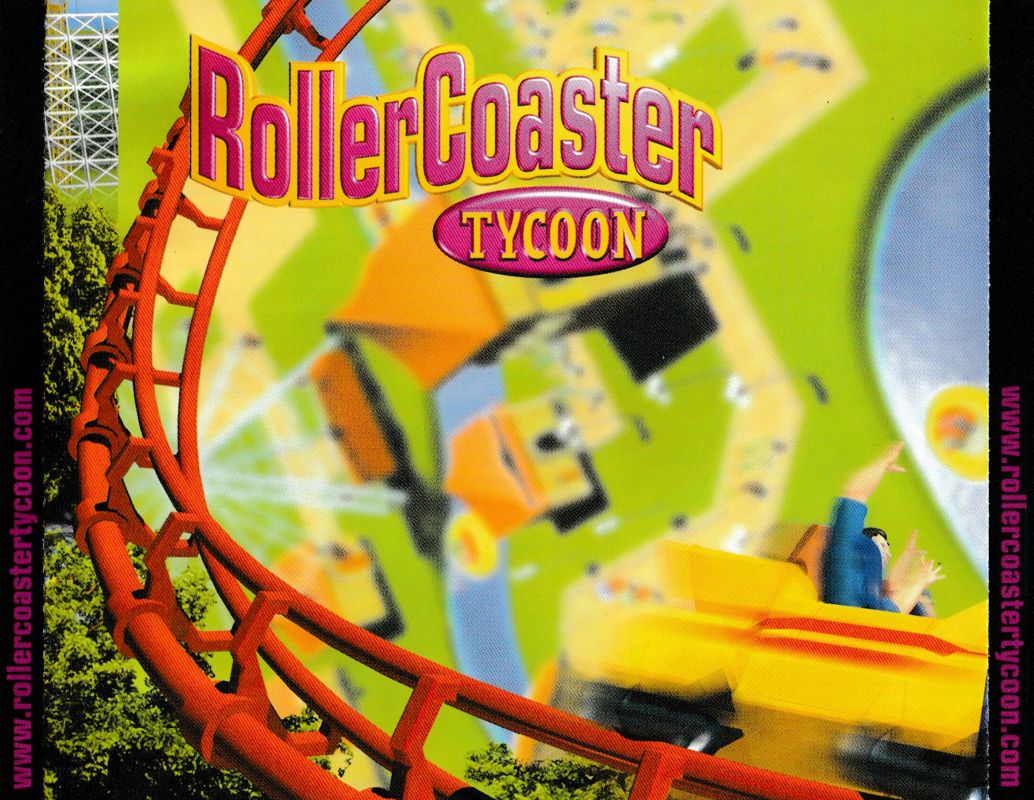 Other for RollerCoaster Tycoon (Windows): Jewel Case - Inside
