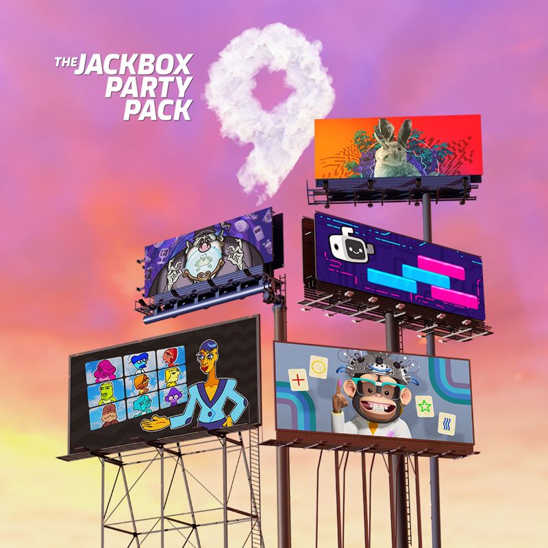 Front Cover for The Jackbox Party Pack 9 (Nintendo Switch) (download release)