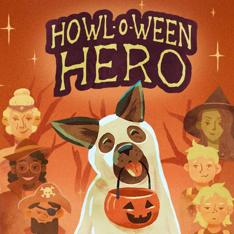 Front Cover for Howloween Hero (Nintendo Switch) (download release)