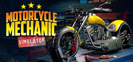 Front Cover for Motorcycle Mechanic Simulator 2021 (Windows) (Steam release): 1st version