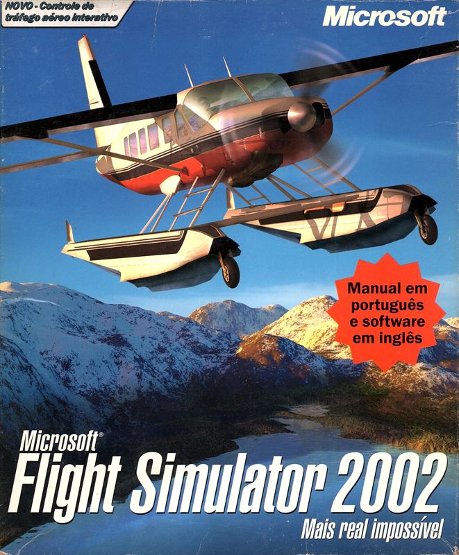 Front Cover for Microsoft Flight Simulator 2002 (Windows)