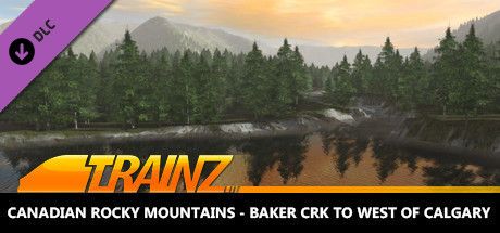 Front Cover for Trainz Plus: Canadian Rocky Mountains Baker Crk to West of Calgary (Macintosh and Windows) (Steam release)