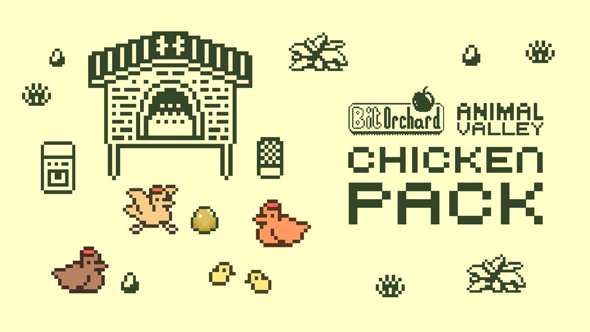 Front Cover for Bit Orchard: Animal Valley - Chicken Pack (Nintendo Switch) (download release)