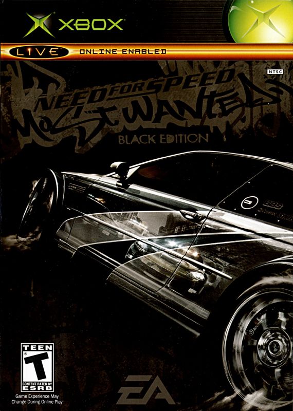 Front Cover for Need for Speed: Most Wanted (Black Edition) (Xbox)