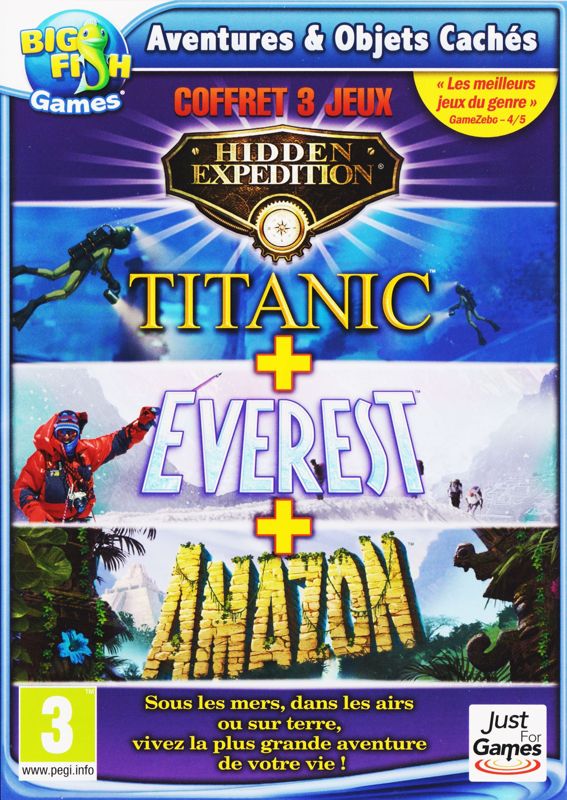 Front Cover for Hidden Expedition Collection 1-3 (Windows)
