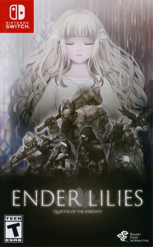 Front Cover for Ender Lilies: Quietus of the Knights (Nintendo Switch) (Limited Run Games release)