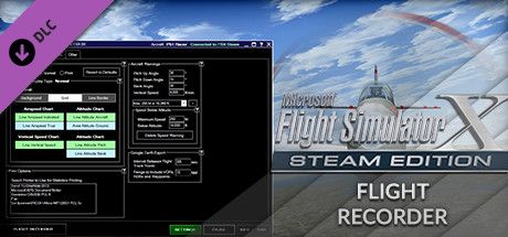 Front Cover for Microsoft Flight Simulator X: Steam Edition - Flight Recorder (Windows) (Steam release)