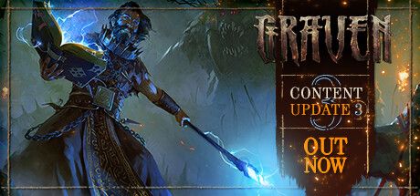 Front Cover for Graven (Windows) (Steam release): Content Update 3 version (25 October 2022)