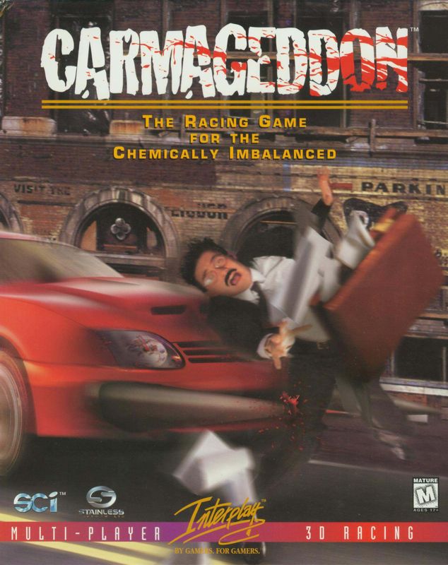 Front Cover for Carmageddon (DOS)