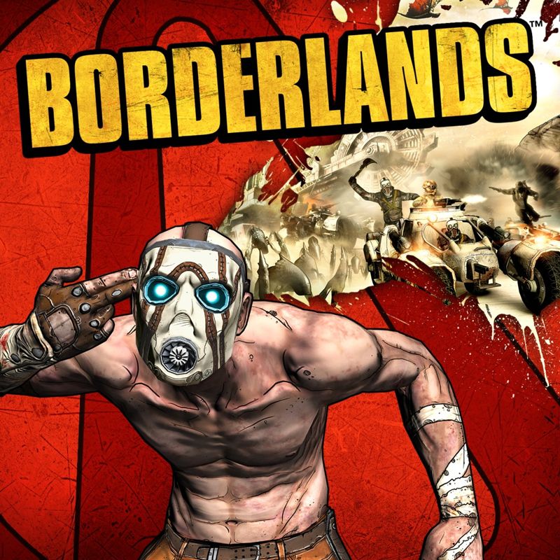 Front Cover for Borderlands (PlayStation 3) (download release)