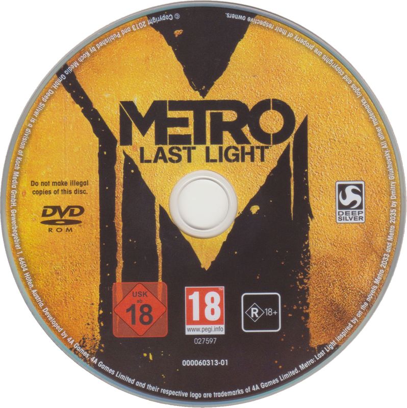 Media for Metro: Last Light (Limited Edition) (Windows)