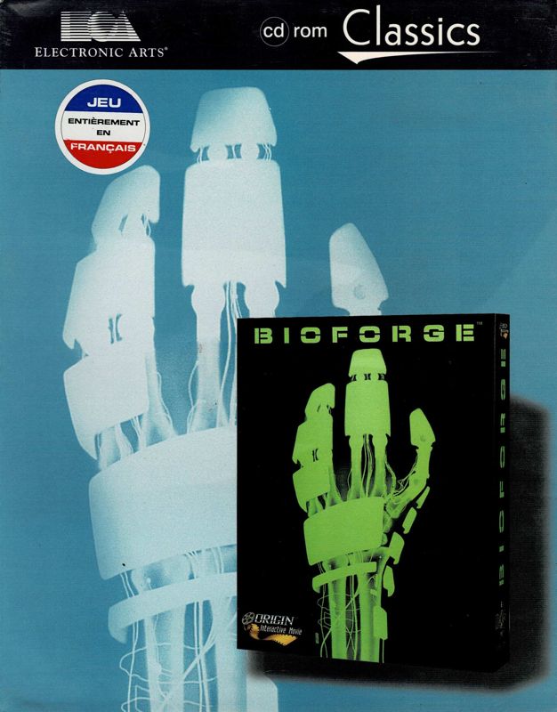 Front Cover for BioForge (DOS) (Electronic Arts Classics release)