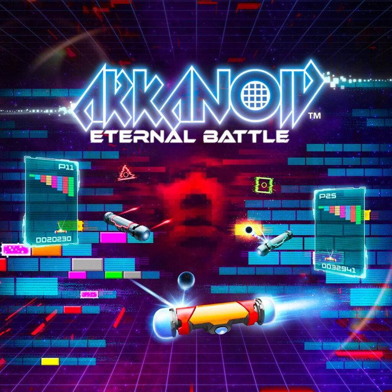 Front Cover for Arkanoid: Eternal Battle (PlayStation 4 and PlayStation 5) (download release)