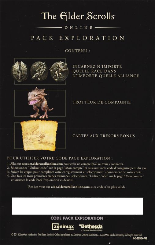 Extras for The Elder Scrolls Online (Macintosh and Windows): DLC - Front
