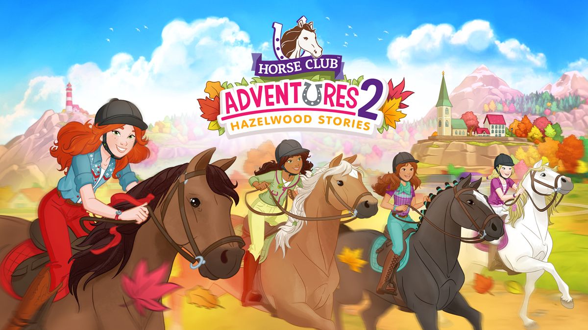 Front Cover for Horse Club Adventures 2: Hazelwood Stories (Nintendo Switch) (download release)