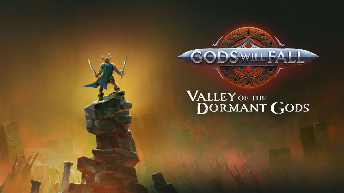 Front Cover for Gods Will Fall: Valley of the Dormant Gods (Nintendo Switch) (download release)