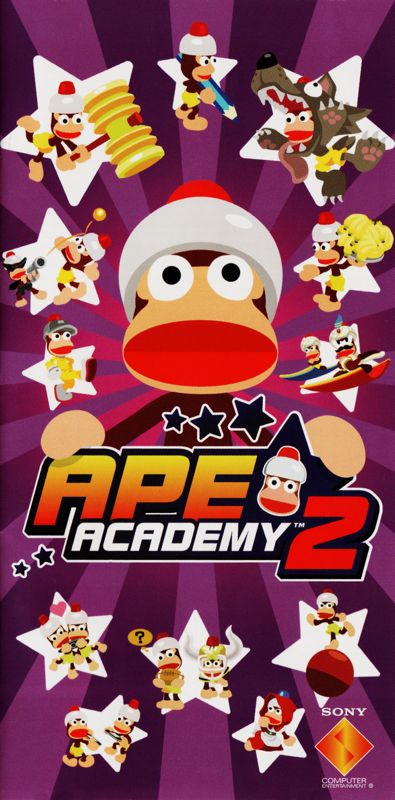 Manual for Ape Academy 2 (PSP): Front