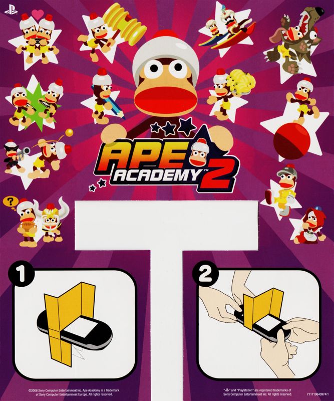 Extras for Ape Academy 2 (PSP): Separator