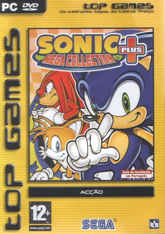 Front Cover for Sonic Mega Collection Plus (Windows) (Top Games release)