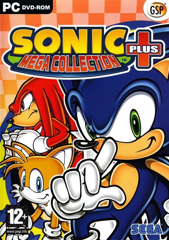 Front Cover for Sonic Mega Collection Plus (Windows) (GSP release)
