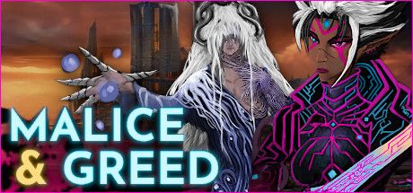 Front Cover for Malice & Greed (Windows) (Steam release)