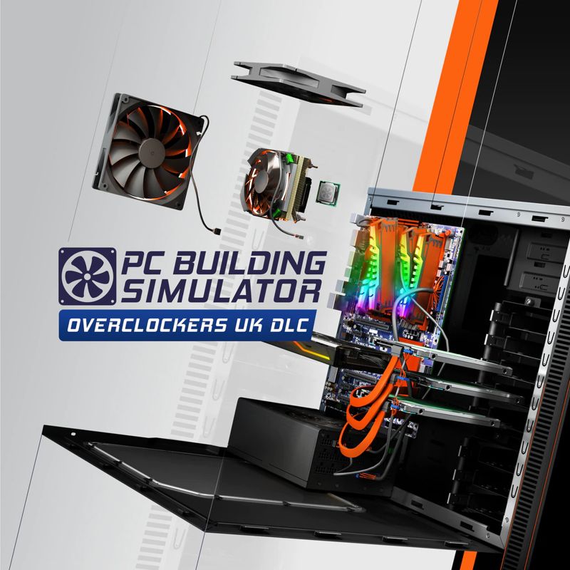 Front Cover for PC Building Simulator: Overclockers UK Workshop (PlayStation 4) (download release)