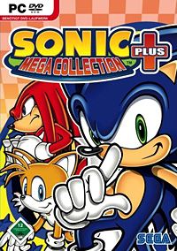Front Cover for Sonic Mega Collection Plus (Windows) (Gamesload release)