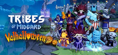 Front Cover for Tribes of Midgard (Windows) (Steam release): Valhalloween event - Halloween 2022