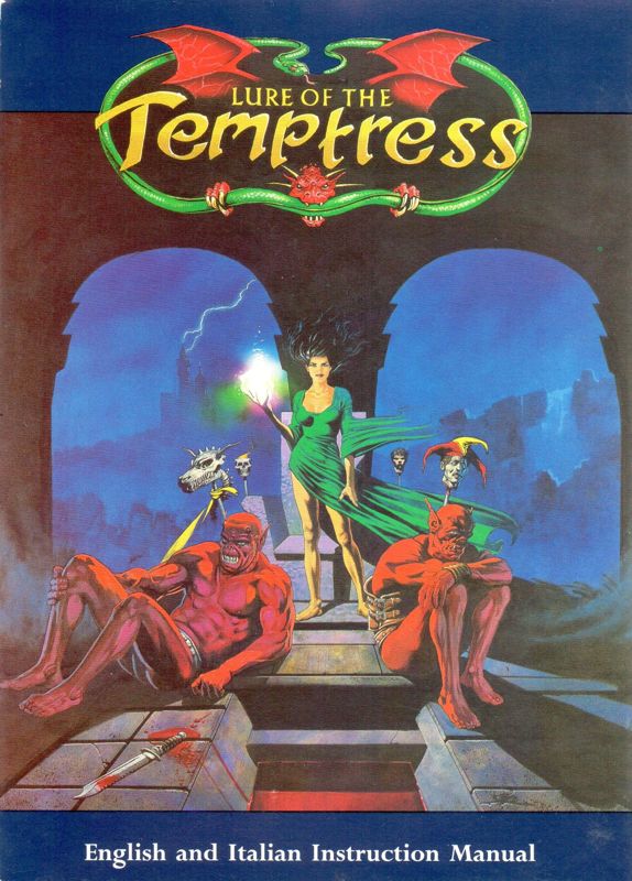 Manual for Lure of the Temptress (Amiga)