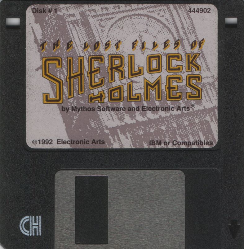 Media for The Lost Files of Sherlock Holmes (DOS) (3.5" disk release): Disk 1