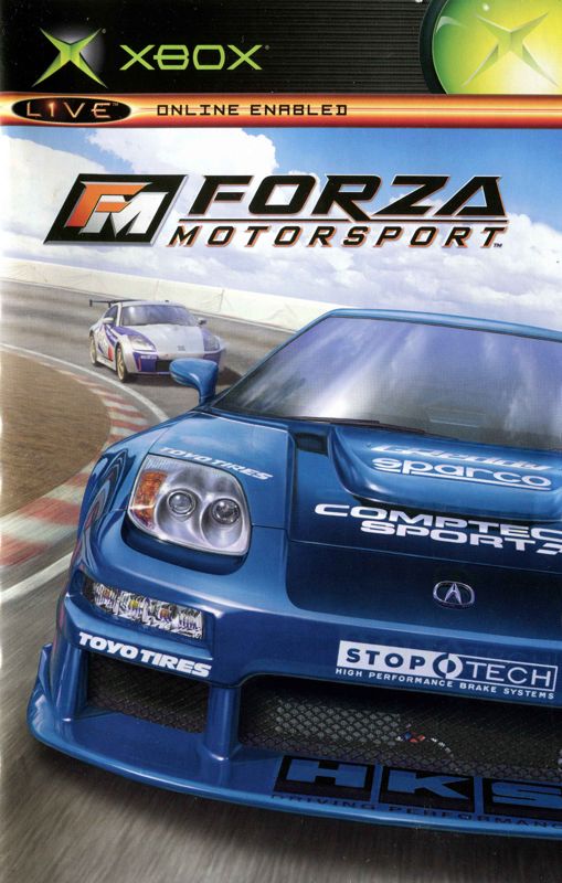 Manual for Forza Motorsport (Xbox): Front