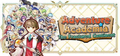 Front Cover for Adventure Academia: The Fractured Continent (Windows) (Steam release)