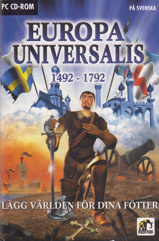 Manual for Europa Universalis (Windows) (Alternate covers, tag-lined 'In Swedish'): Front
