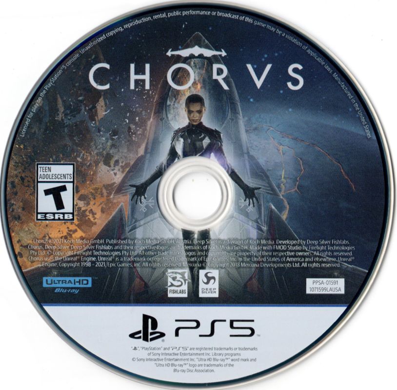 Media for Chorus (PlayStation 5)