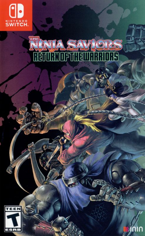 Front Cover for The Ninja Saviors: Return of the Warriors (Nintendo Switch)