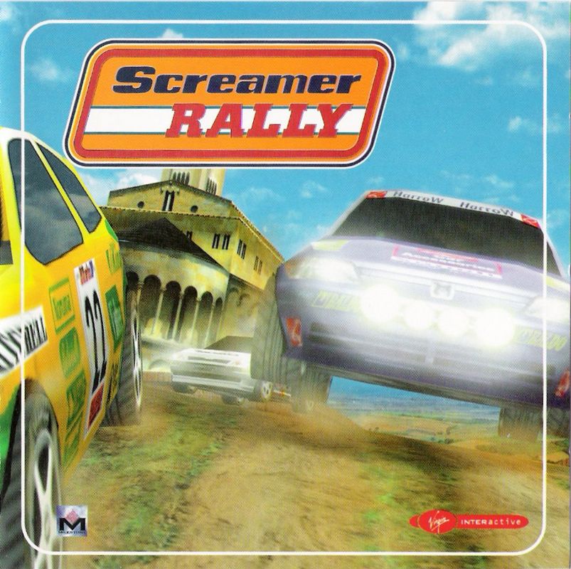 Other for Screamer Rally (DOS): Jewel Case - Front
