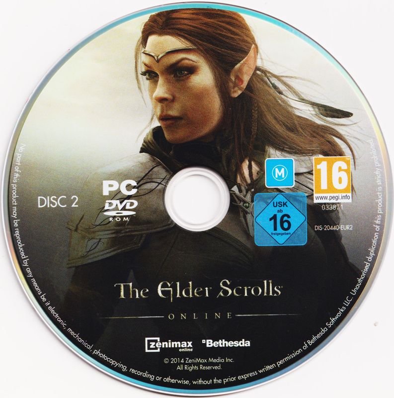 Media for The Elder Scrolls Online (Macintosh and Windows): Disc 2