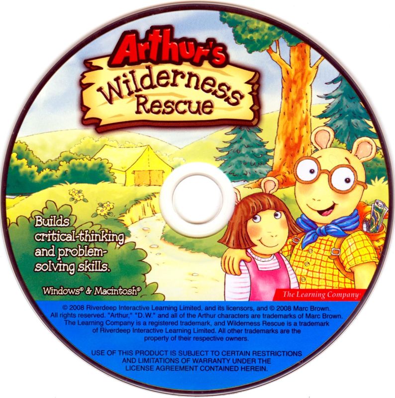 Media for Arthur's Camping Adventure (Macintosh and Windows) (Wendy's Kids' Meal promotional item)