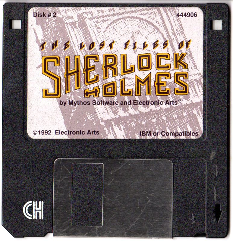 Media for The Lost Files of Sherlock Holmes (DOS) (3.5" disk release): Disk 2