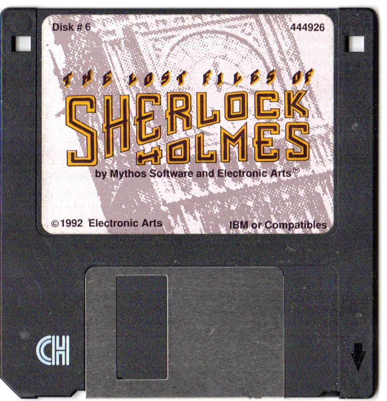 Media for The Lost Files of Sherlock Holmes (DOS) (3.5" disk release): Disk 6