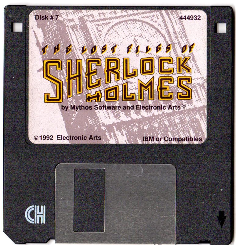 Media for The Lost Files of Sherlock Holmes (DOS) (3.5" disk release): Disk 7
