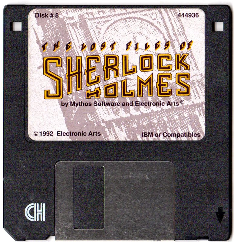 Media for The Lost Files of Sherlock Holmes (DOS) (3.5" disk release): Disk 8