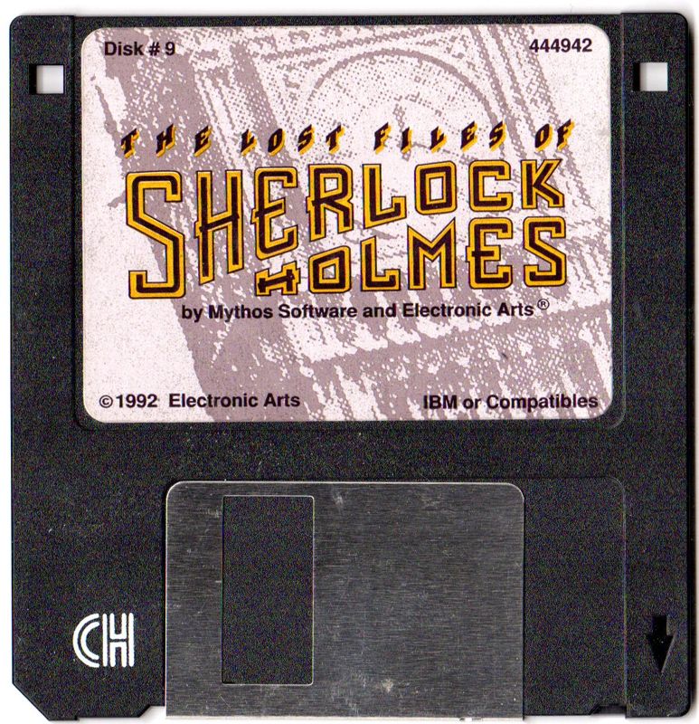 Media for The Lost Files of Sherlock Holmes (DOS) (3.5" disk release): Disk 9