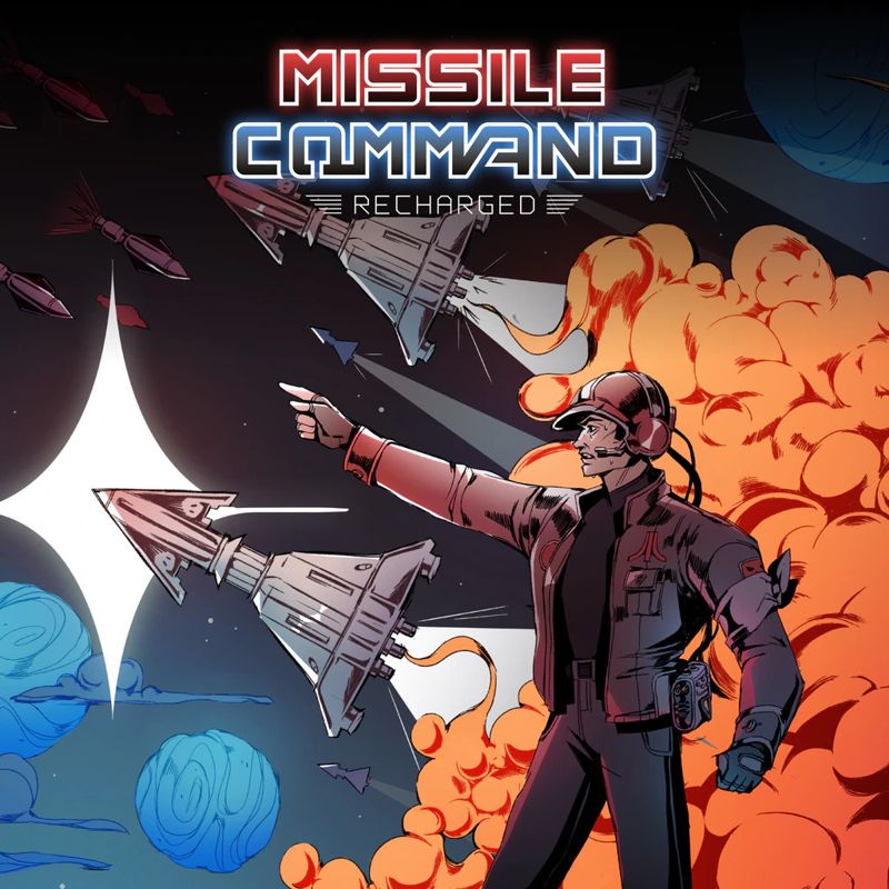 Front Cover for Missile Command: Recharged (PlayStation 4 and PlayStation 5) (download release)