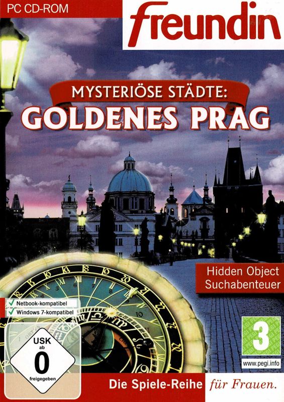 Front Cover for The Mysterious City: Golden Prague (Windows) (Freundin release)