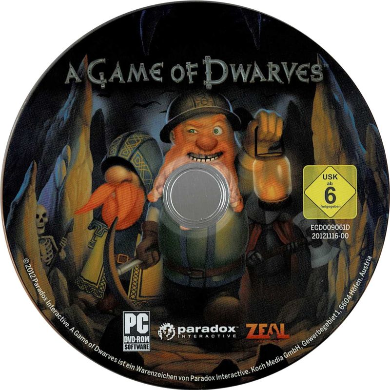 A Game of Dwarves cover or packaging material - MobyGames