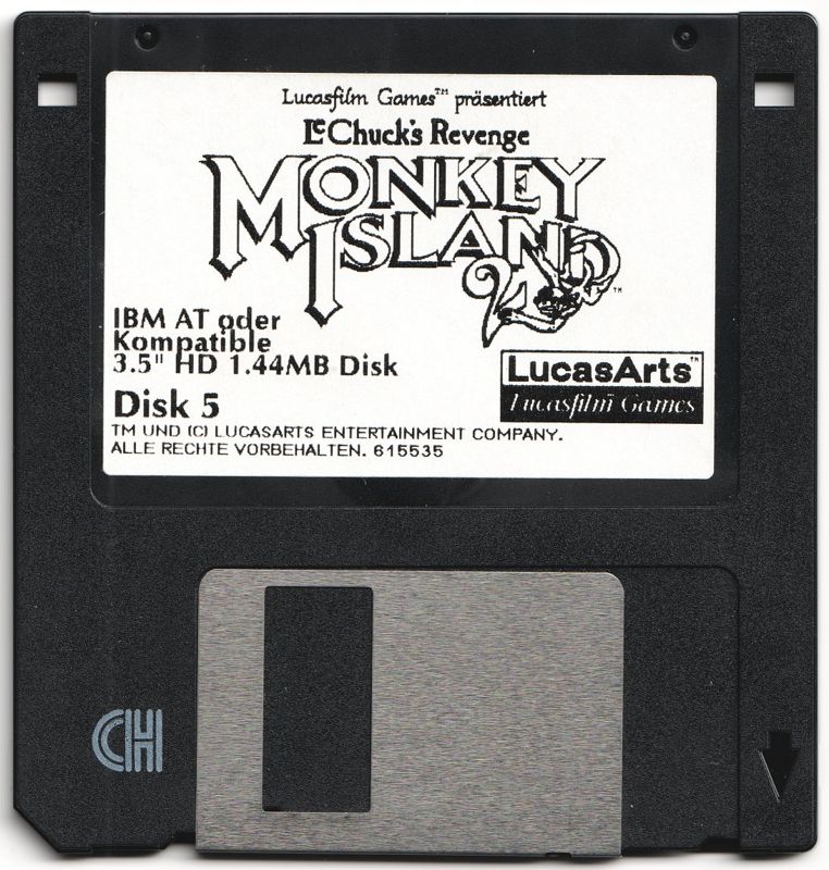 Media for Monkey Island 2: LeChuck's Revenge (DOS) (3.5" disk release): Disk 5