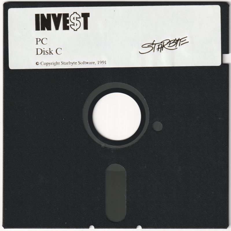Media for Inve$t (DOS) (5.25" floppy disk release): Disk C