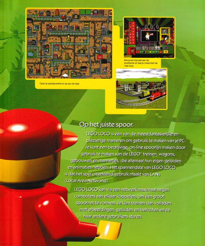 Inside Cover for LEGO Loco (Windows): Left