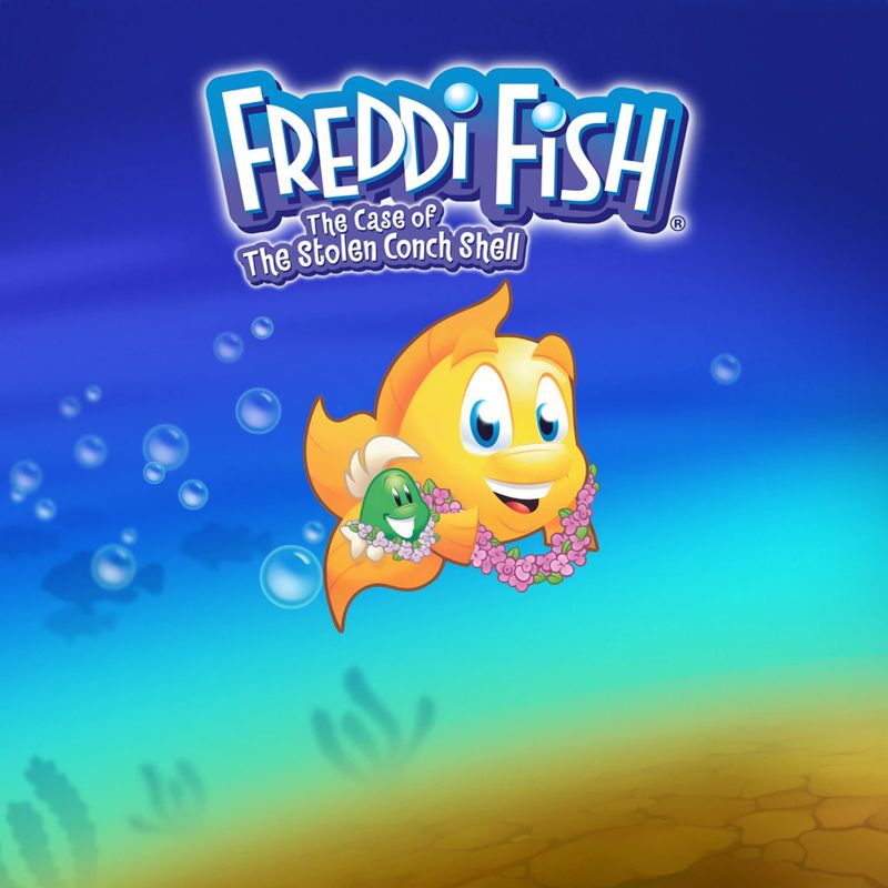 Front Cover for Freddi Fish 3: The Case of the Stolen Conch Shell (PlayStation 4) (download release)
